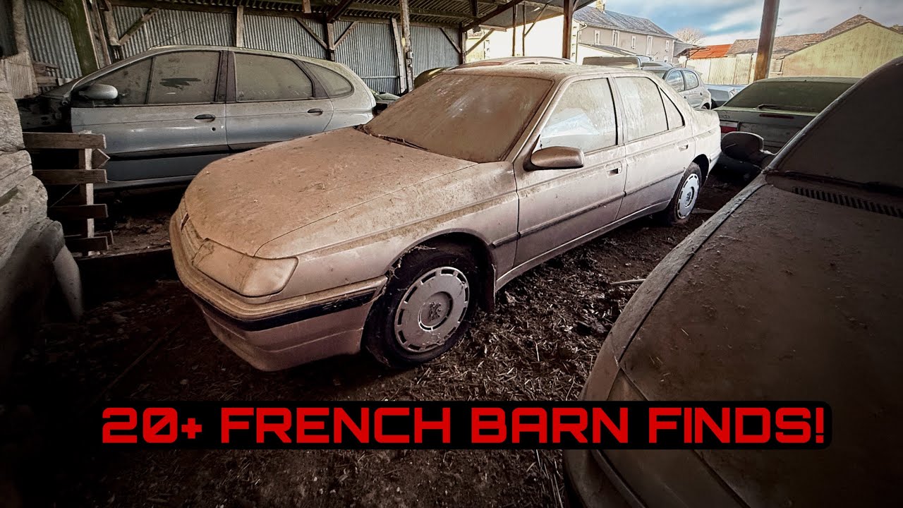 NEVER SEEN BEFORE BARN FIND! Charming Classic Cars Left Forgotten In This Abandoned Rural Barn 