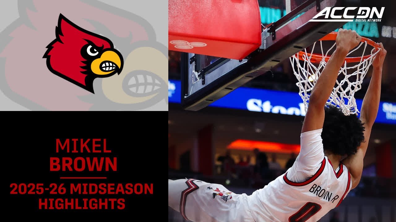Louisville G Mikel Brown Jr. Midseason Highlights | 2025–26 ACC Men’s Basketball