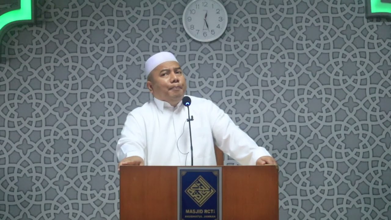 Ramadan, Bulan Kebaikan Diturunkannya Al Quran | Khotbah jumat ust Zulkifli Muharam Abu Hanifah
