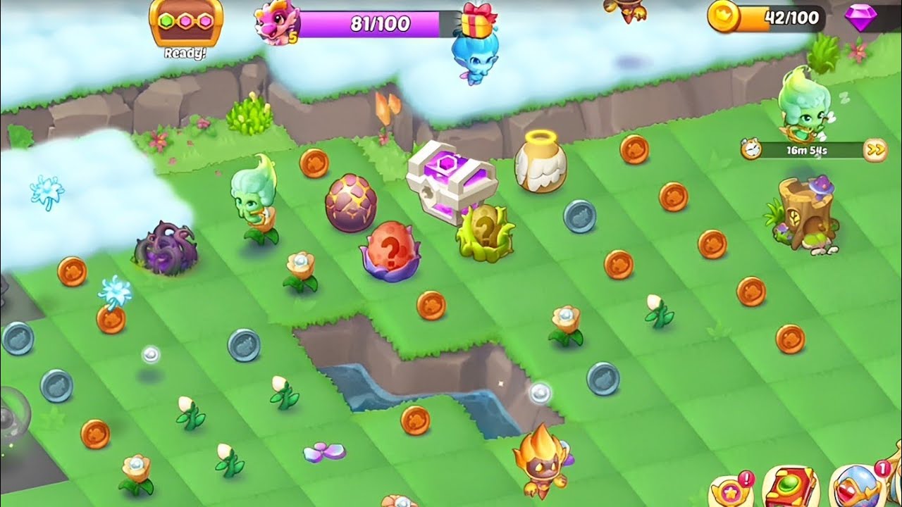 Merge Tales - Merge 3 Puzzles Level 10 || Merge Game - Merge Games - Puzzle Game - Puzzle Games