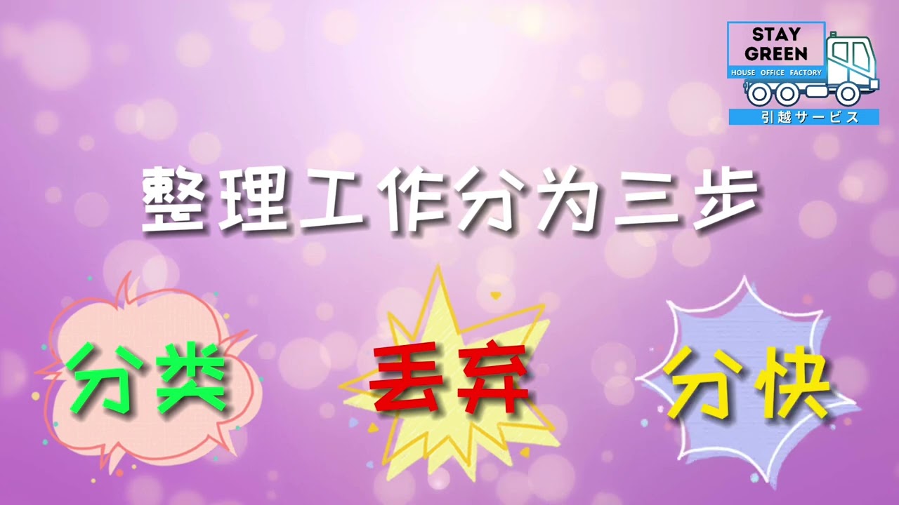 搬家快速整理打包小技巧