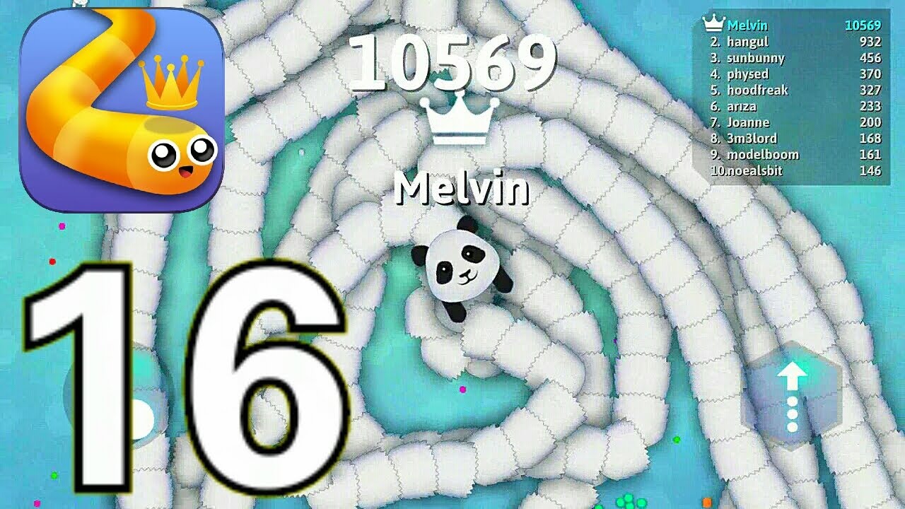 Snake.io-(Gameplay 16)-Desbloqueando PANDACONDA