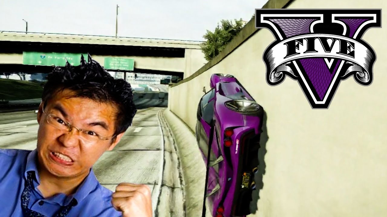 GTA 5 - HARD Wallride Precision stunt !