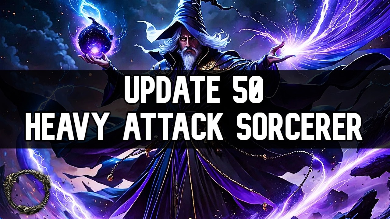 Solo Pure Class Heavy Attack Sorcerer Build 🧙&zwj;♂️ | Elder Scrolls Online (Update 50)