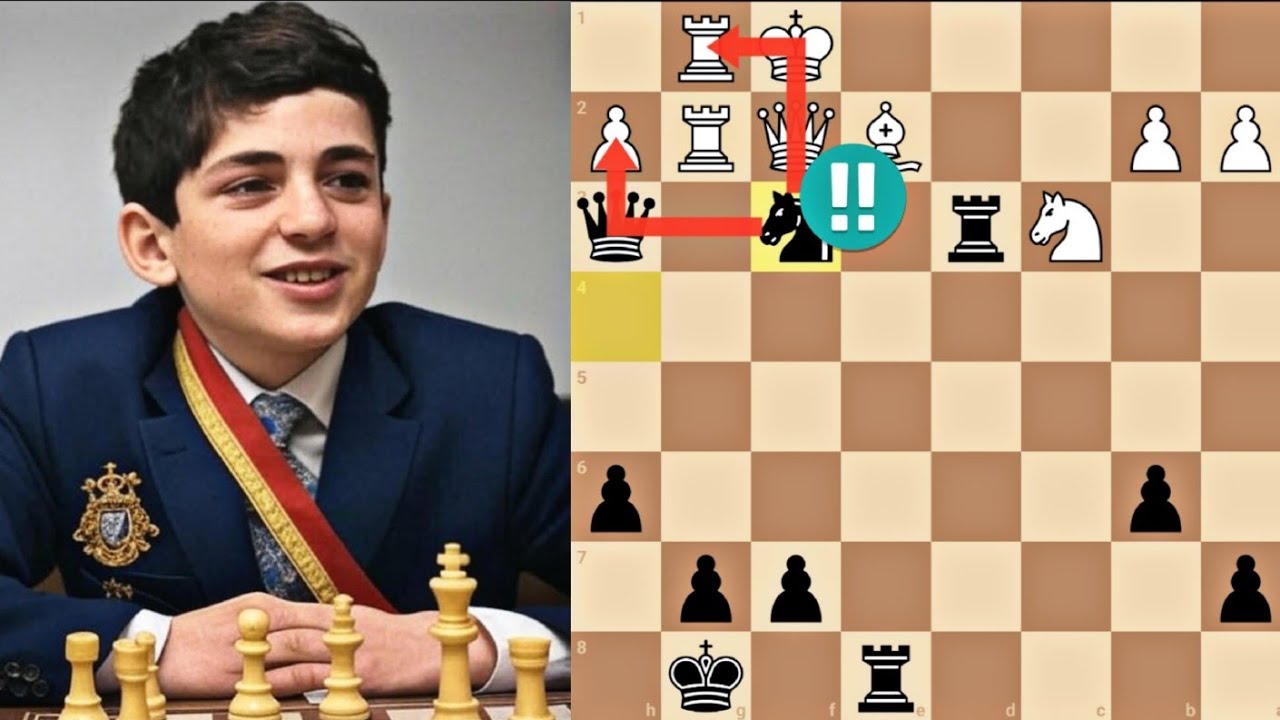 Garry Kasparov's First Immortal Game... And He Was Only 14!