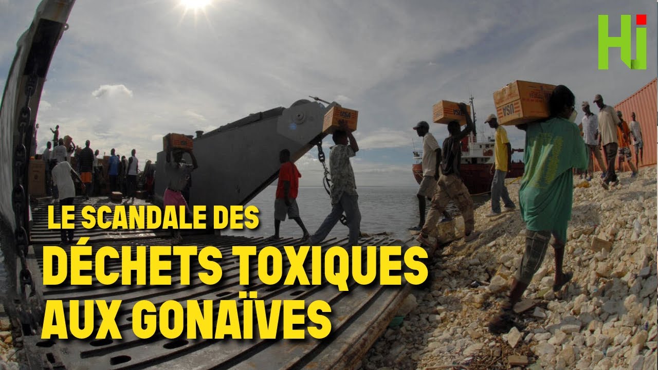 Un bateau américan déverse des déchets toxiques aux Gonaïves