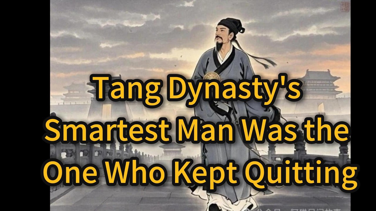 Tang Dynasty's Smartest Man Was the One Who Kept Quitting