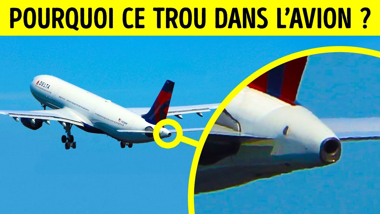 Les Avions ont un Moteur Secret + 10 Faits Intéressants sur les Transports