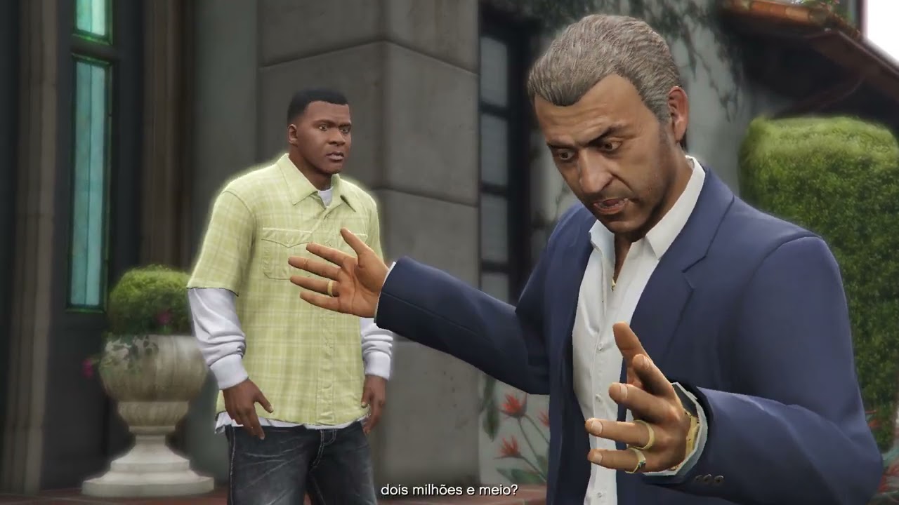 Grand Theft Auto 5 PC: modo história Part 5 / PT BR 2026 : Michael Destrói a casa de Madrazo.