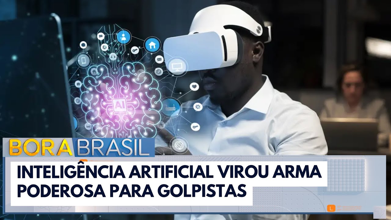 Criminosos usam inteligência artificial para aplicar golpes | Bora Brasil