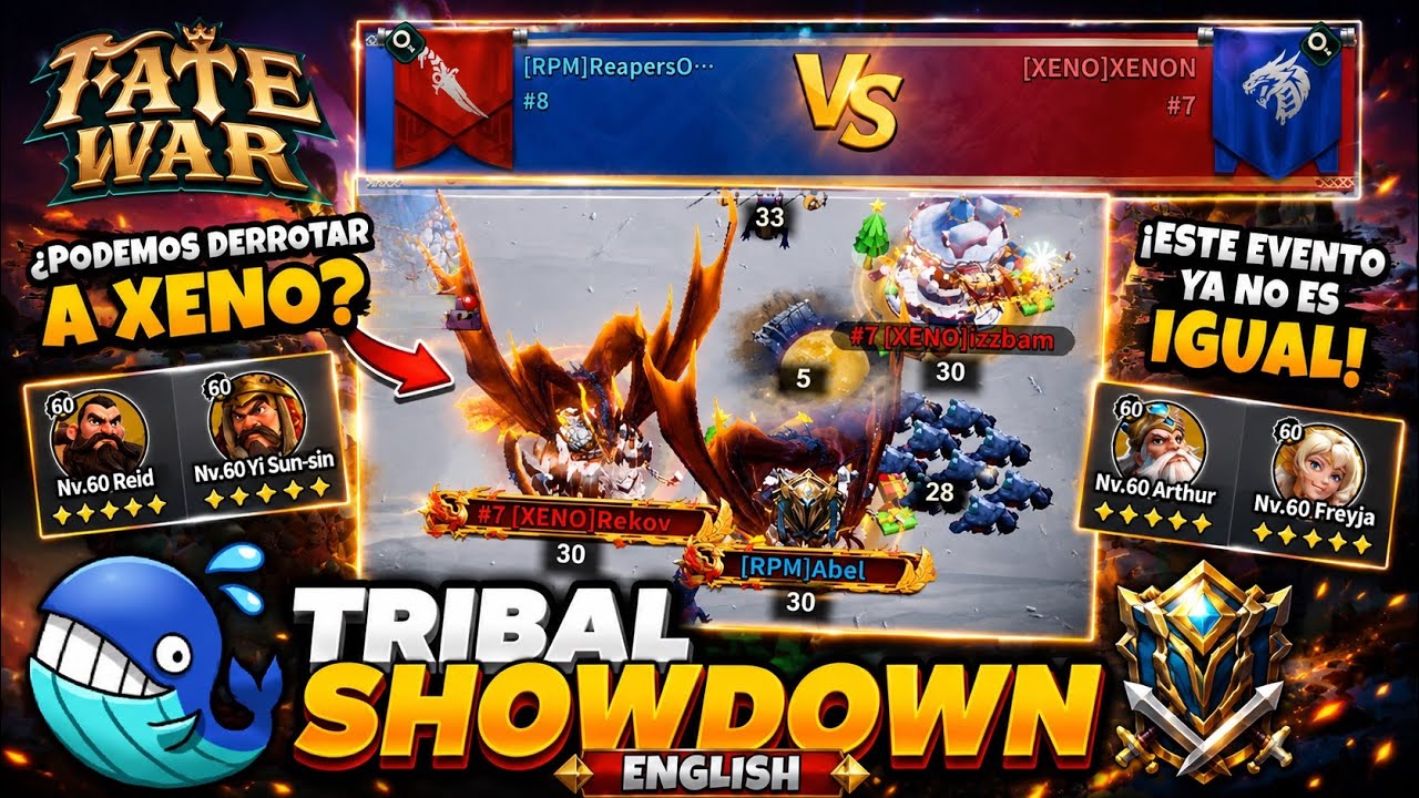 Tribal Showdown vs. XENO… Can we beat the unbeaten? - English | Fate War