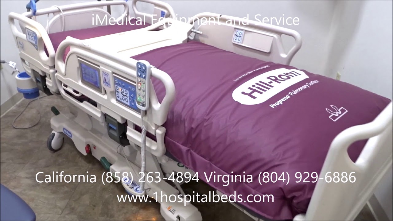 Hill Rom Progressa Bed Pulmonary Feature