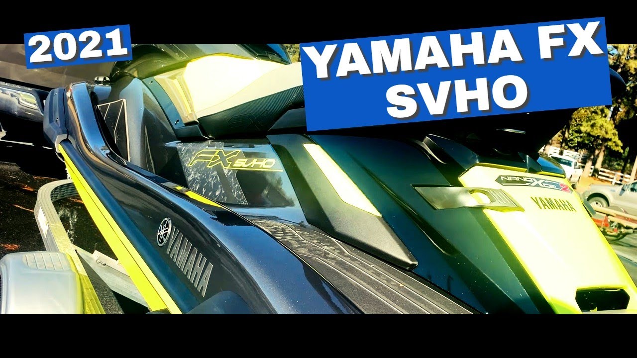 2021 YAMAHA FX SVHO BREAK IN WINTER!