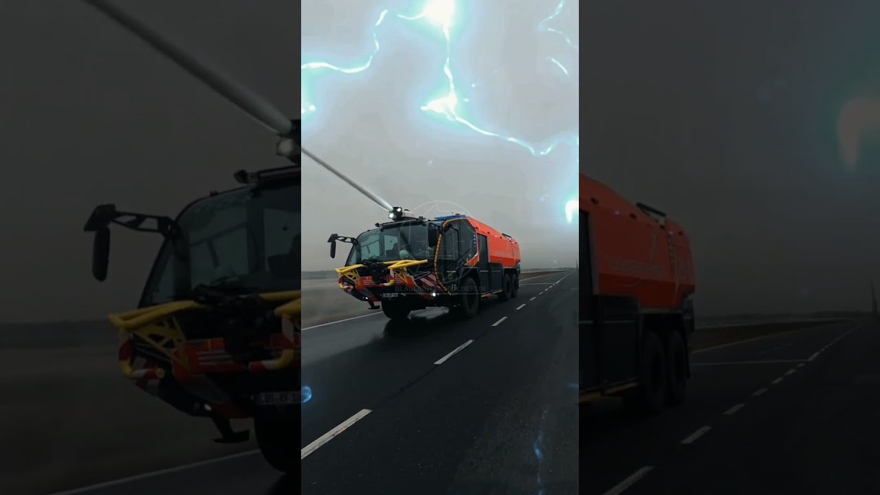 🚒PLATZ DA F&Uuml;R DEN NEUEN🫡#Panther6x6 #Flugfeldl&ouml;schfahrzeug #Flughafenfeuerwehr #FlughafenBER@2016HLF