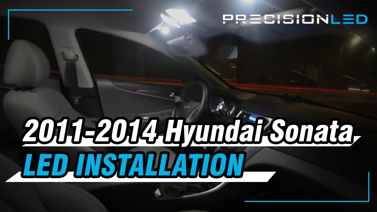 Hyundai Sonata Interior LED - How To Install - 6th Gen | 2011-2014