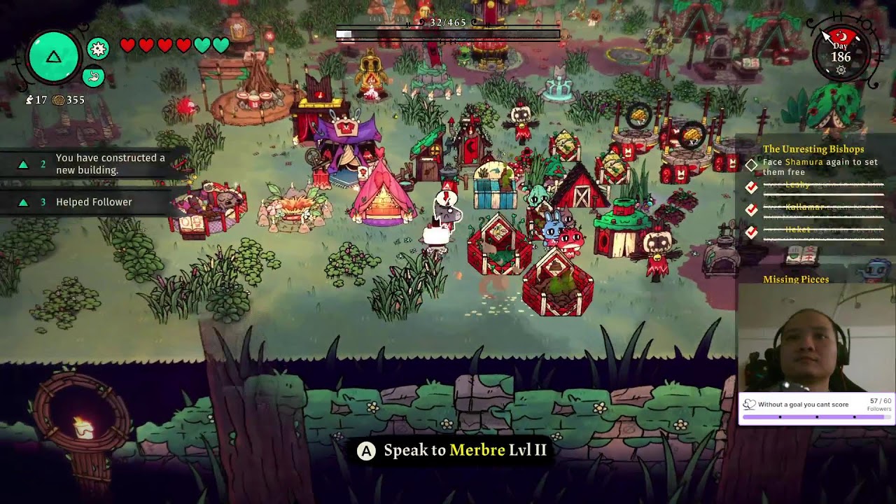 Cult of the lamb stream 17 #cultofthelamb #pcgaming #xboxcontroller #steam