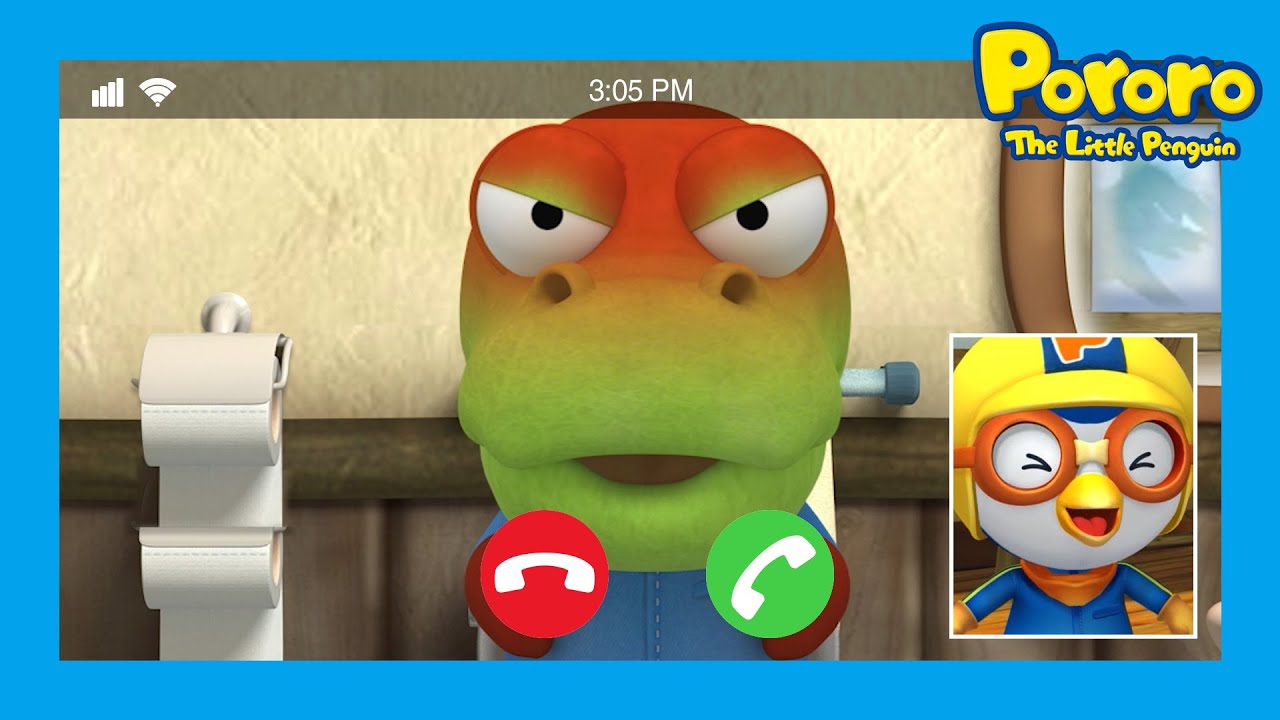Pororo X Tayo | I’m Pooping Today, Too | Facetime with Pororo and Tayo | Facetime with Kids | Pororo