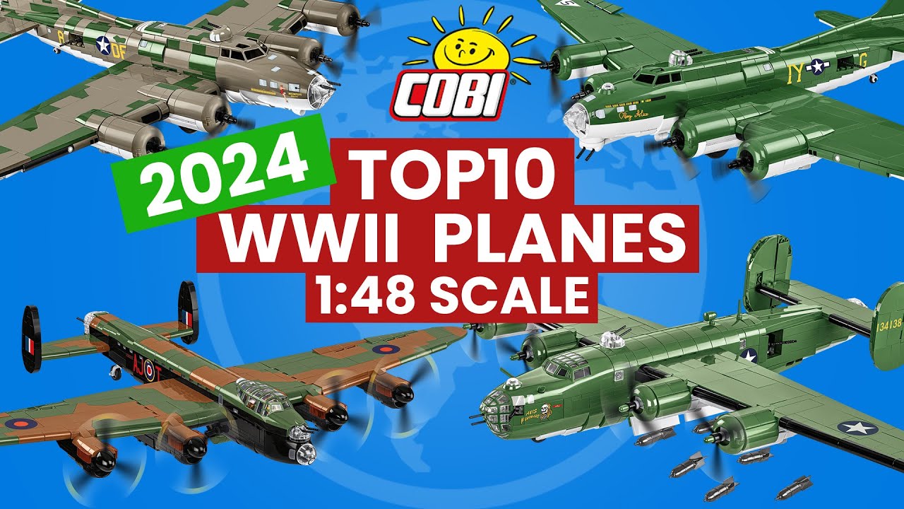 Top 10 WWII Planes in 1:48 Scale from COBI – Fan Favorites & Gift Ideas! ✈️✨#cobi