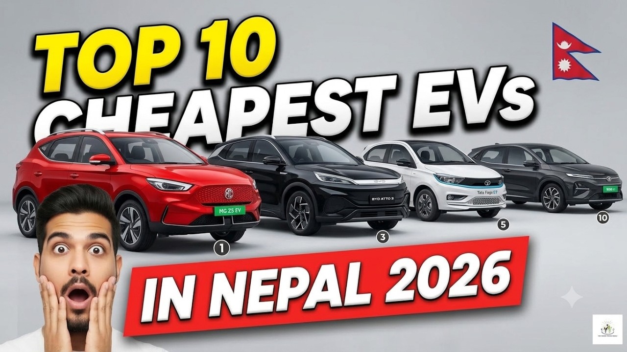Top 10 Cheapest Electric Cars in Nepal 2025 Updated EV