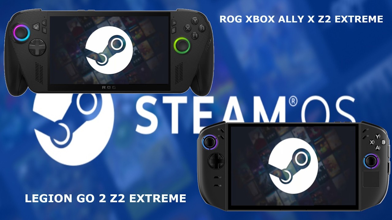 ROG Xbox Ally X and Legion GO 2 Z2 Extreme / How to Install and Configure SteamOS / Complete Guide