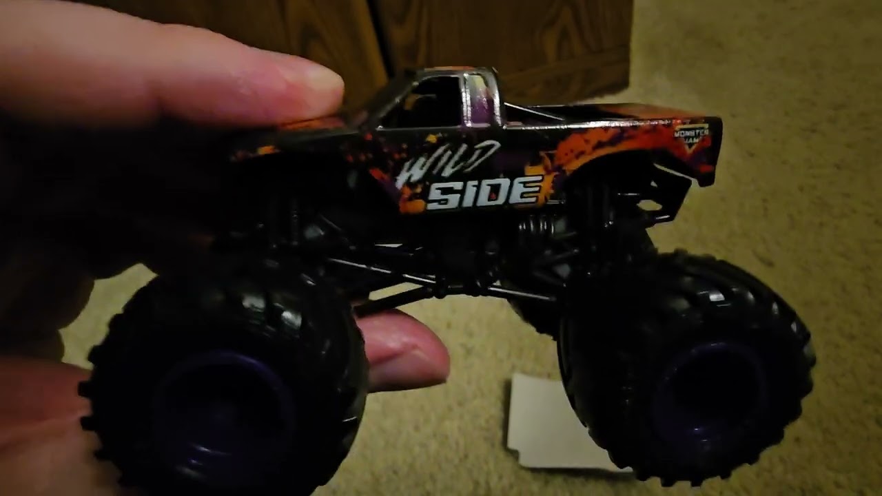 Wild Side 1/64 Diecast Unboxing!!! #spinmastermonsterjam #unboxing 
