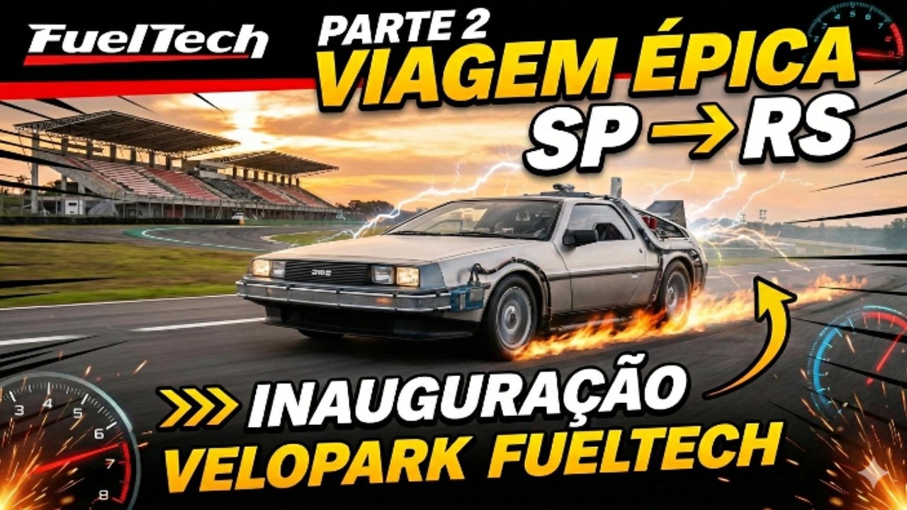 Viagem Épica pro Velopark Fueltech - Parte 2