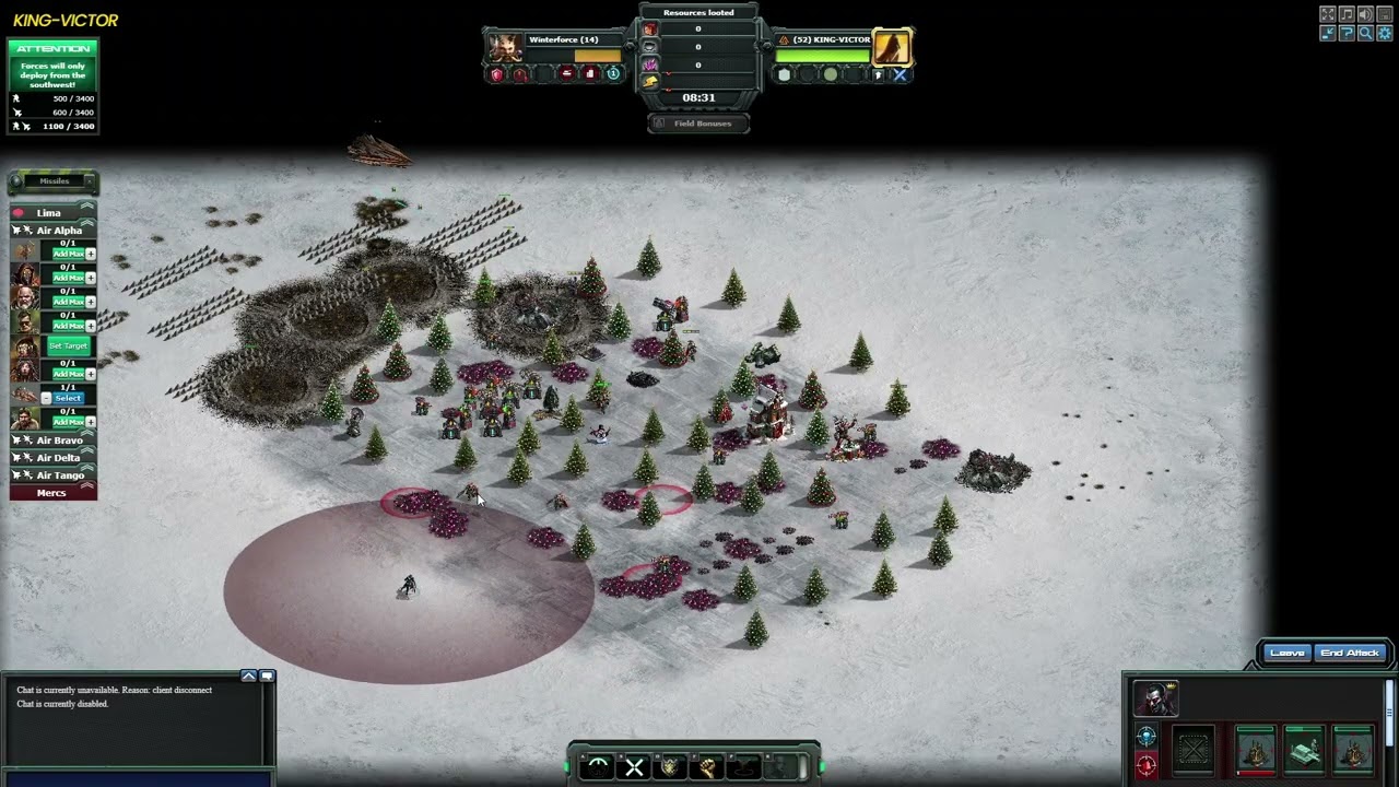 War Commander Easy base KIXMAS Free