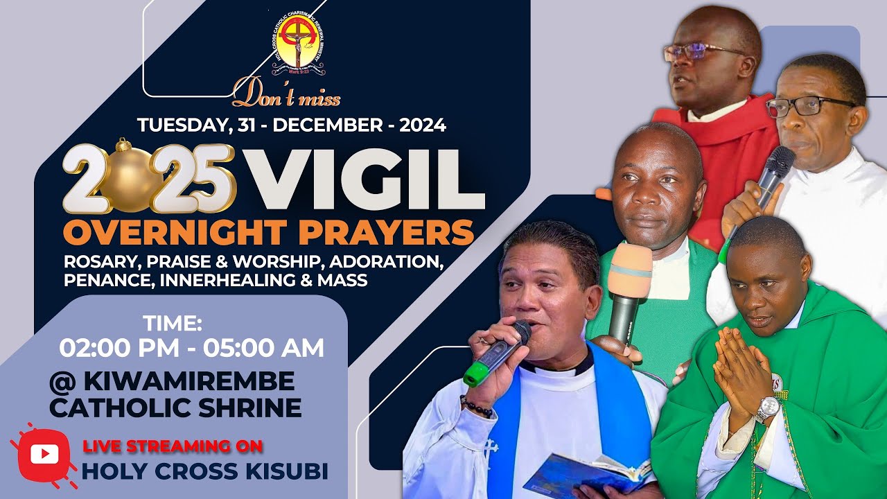 LIVE: SING TO THE LORD, BLESS HIS NAME | 2025 VIGIL OVERNIGHT PRAYERS