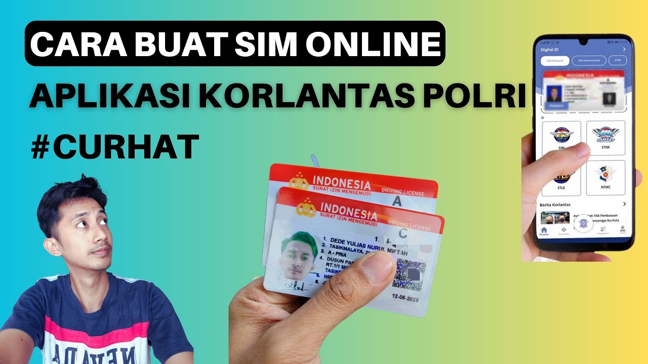 Proses pembuatan SIM ONLINE DARI AWAL SAMPAI AKHIR