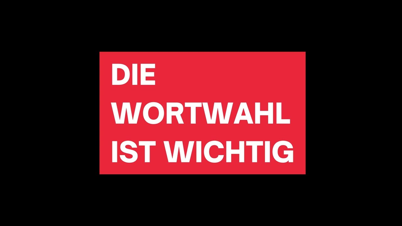 DIE WORTWAHL IST WICHTIG | #WordsMatter