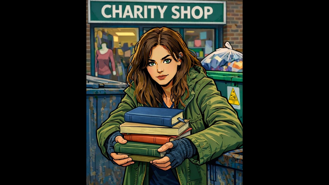 Great books saved from charity shop dumpsters #dumpsterdiving