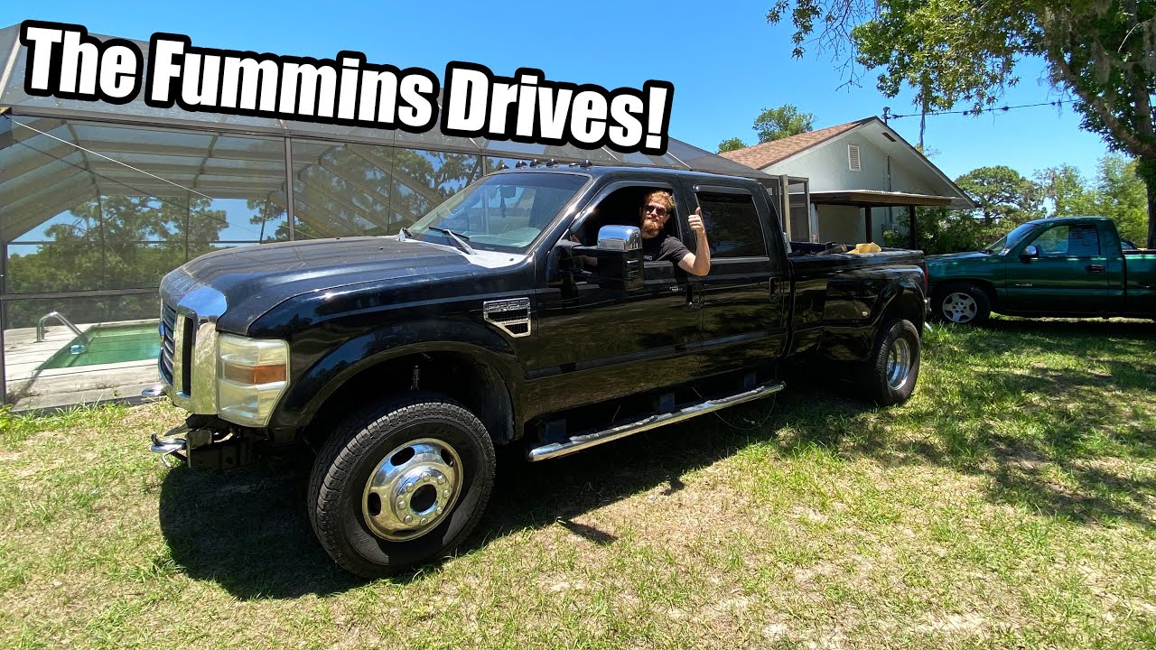 I Drove The Fummins Build Out Of The Shop! Fummins Build Pt.15 Making AC Lines!