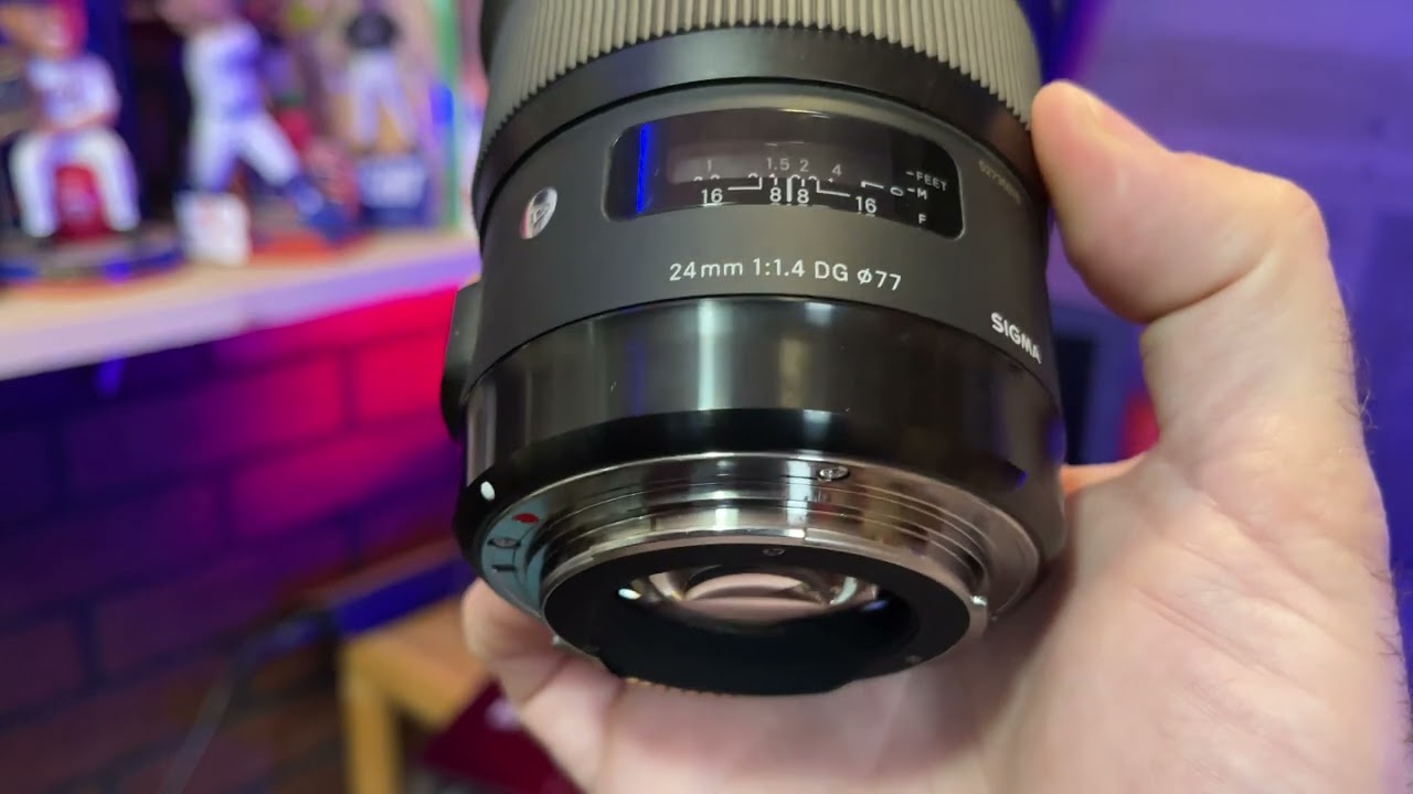 Sigma 24mm f/1.4 DG HSM Art Lens for Canon EF