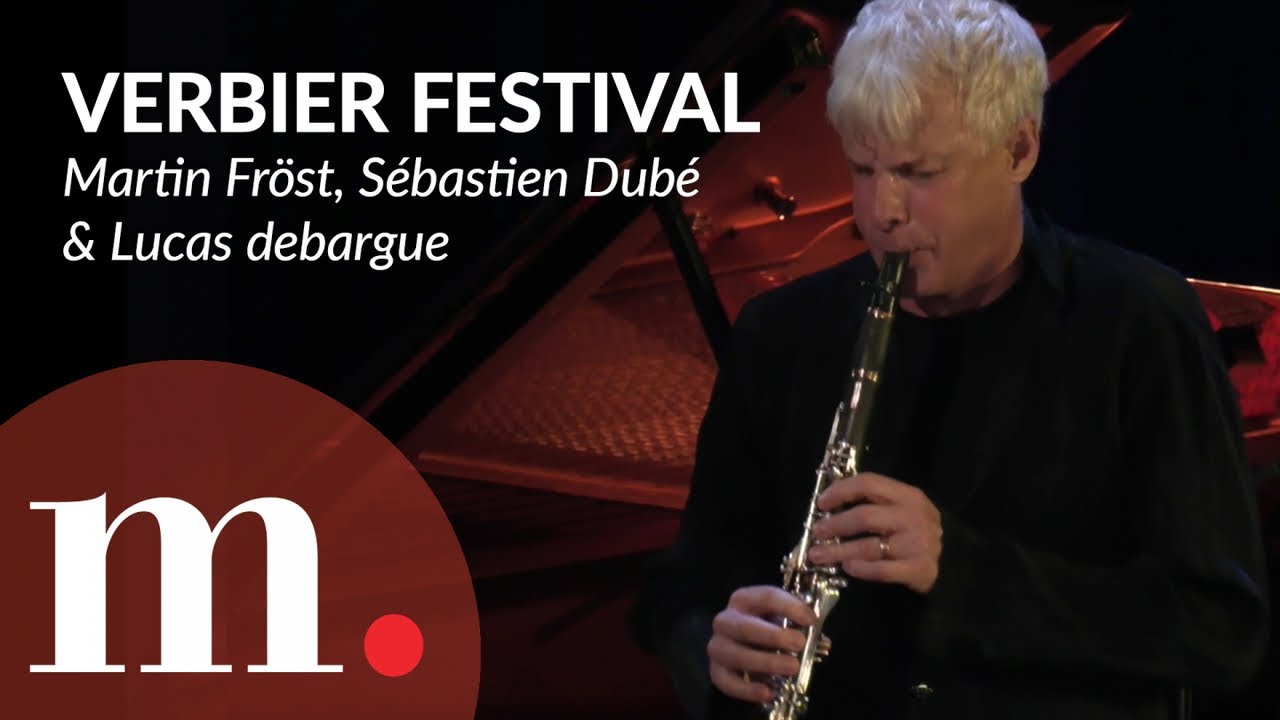 Martin Frost, Sébastien Dubé, and Lucas Debargue perform Corea/Frost's Armando's Rumba at Verbier