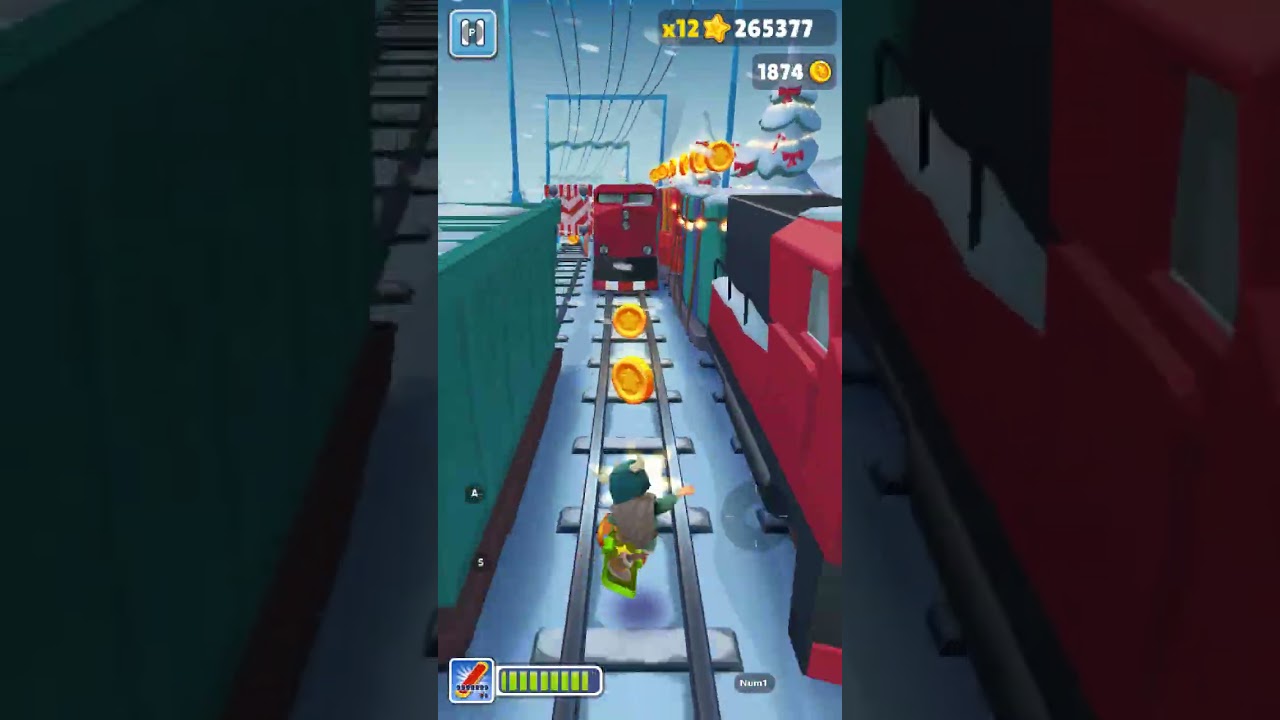 trym subway surfers north pole 1 HOUR gameplay NO CONTINUE
