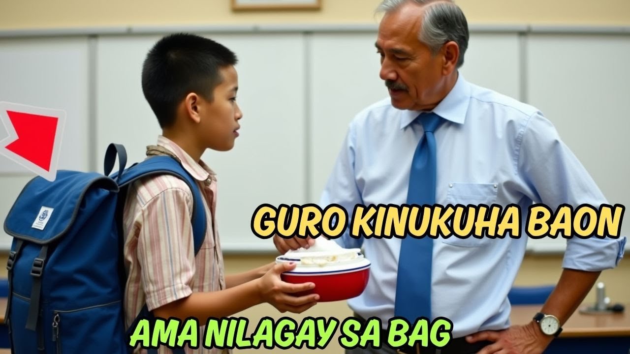 GURO KINUKUHA BAON NG BATA ARAW-ARAW! Ama Nilagay Lihim sa Bag – Shock!