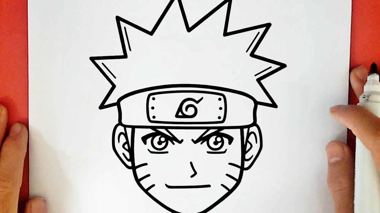 COMO DESENHAR O NARUTO UZUMAKI