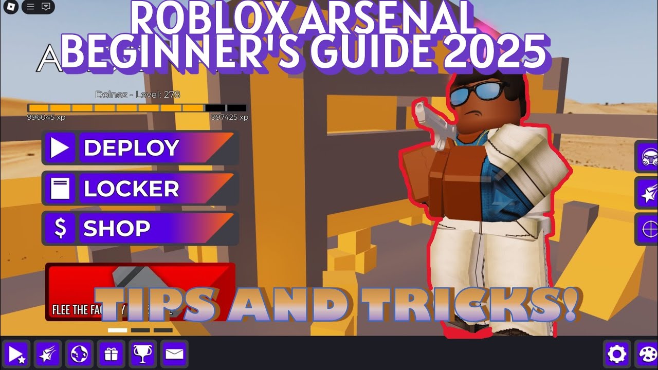 Roblox Arsenal Beginner's Guide 2025 (Tips and Tricks)