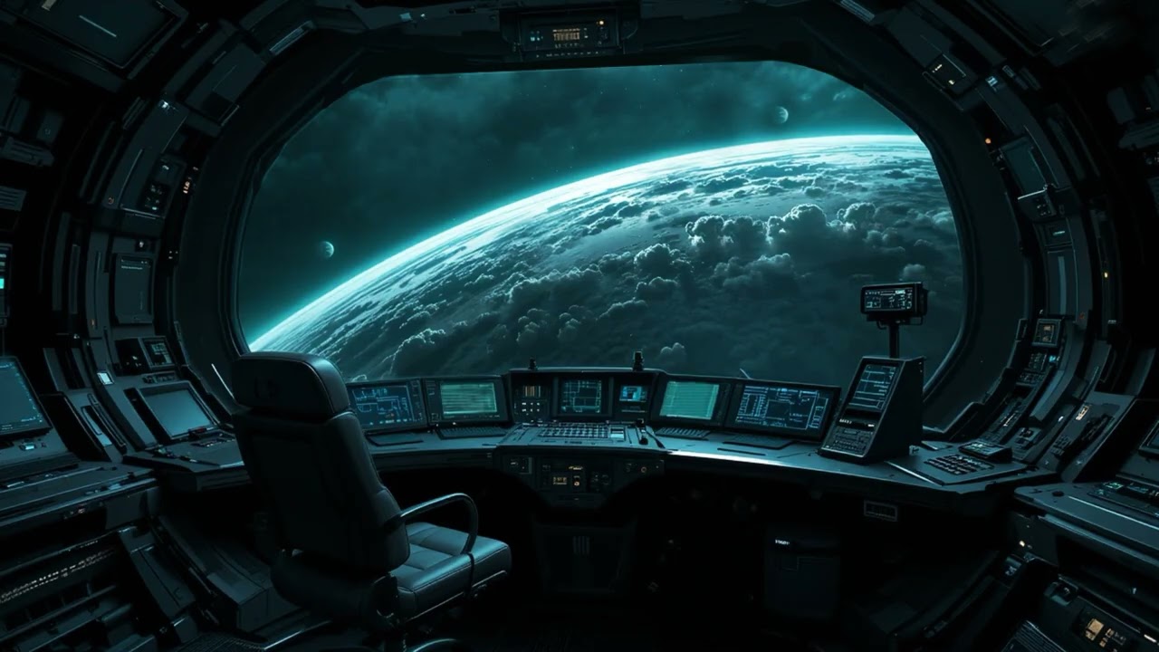Nebula Habitat 2401 year | Space Ambient SciFi Music for Work, Study & Gaming