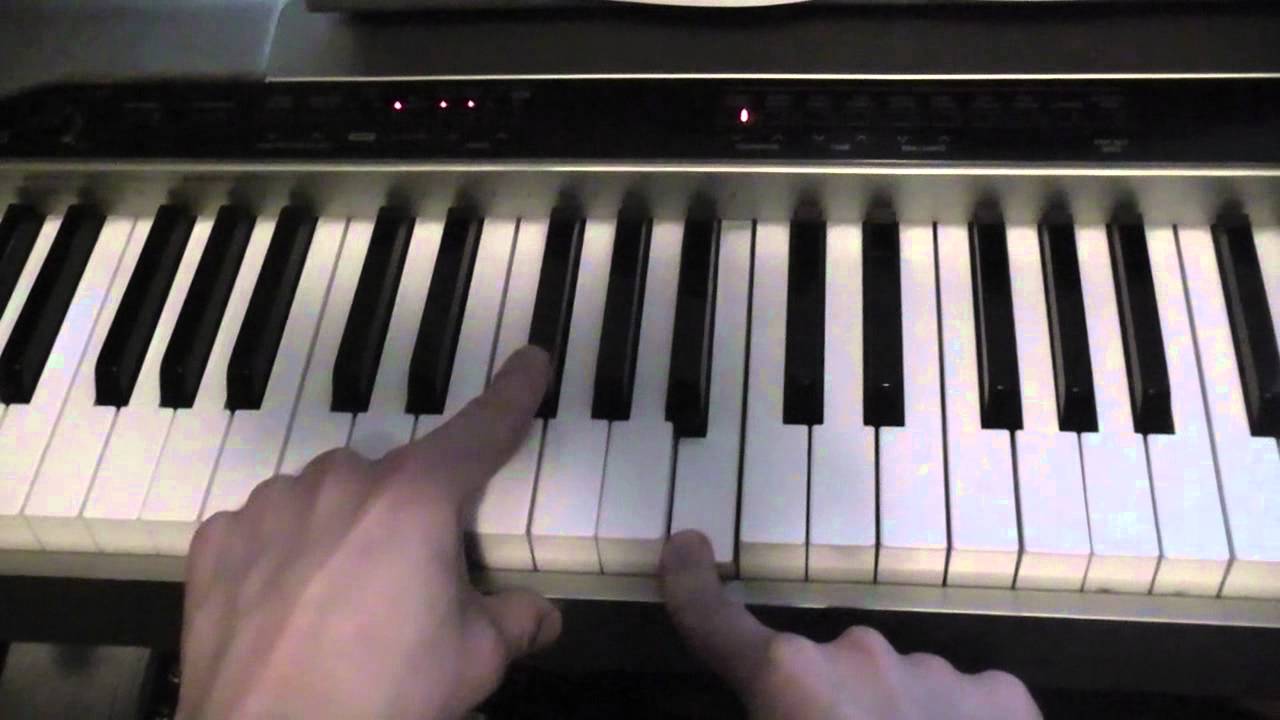 How to play Coldplay - Swallowed In The Sea on piano (Part 1)