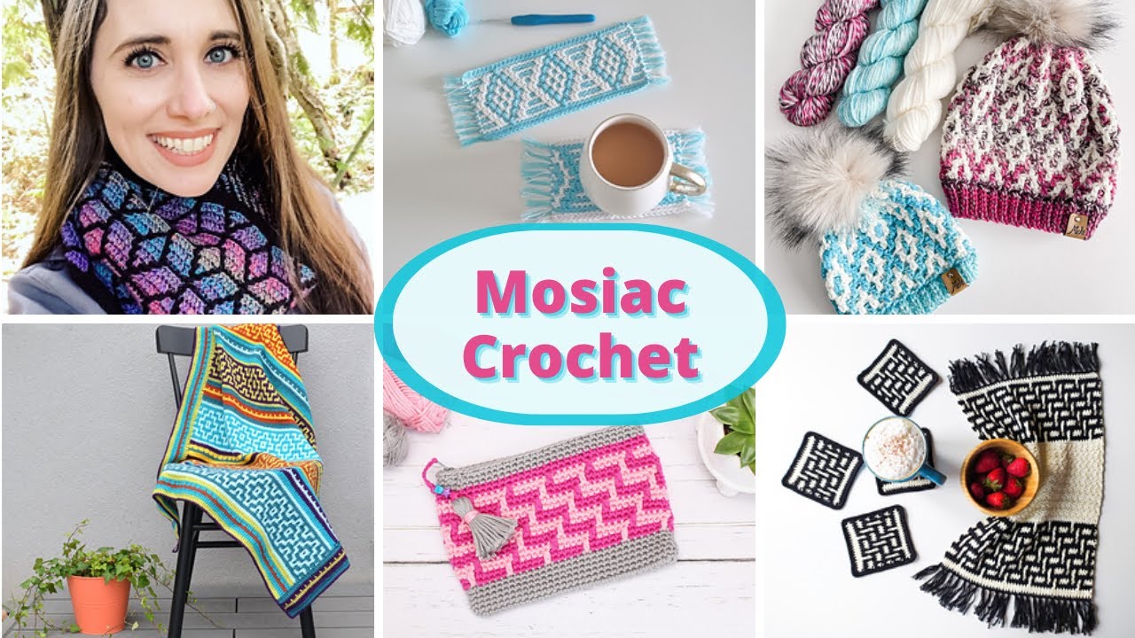 10 Marvelous Mosaic Crochet Patterns – All Free