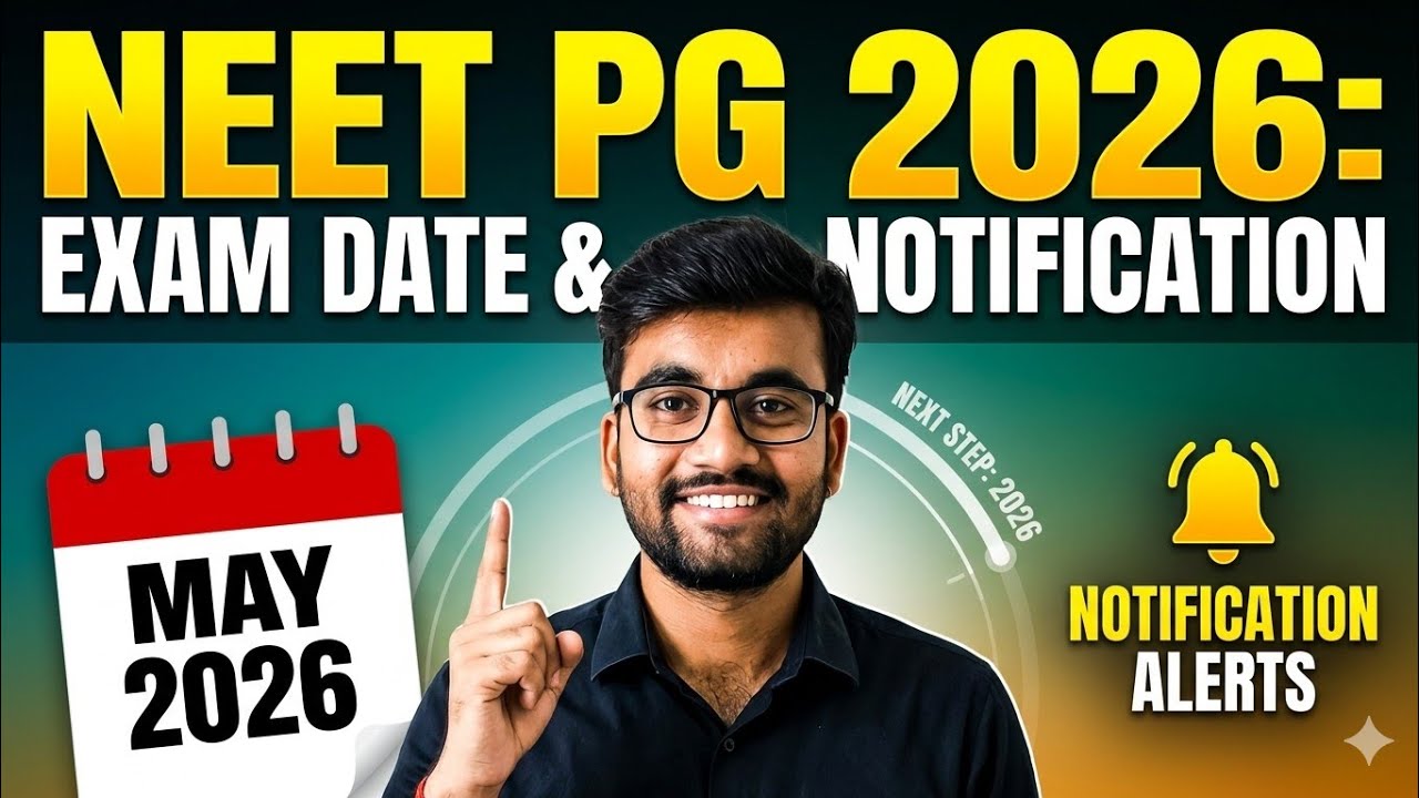 Neet PG 2026 Exam Date || Big Update Regarding Neet PG Exam 2026