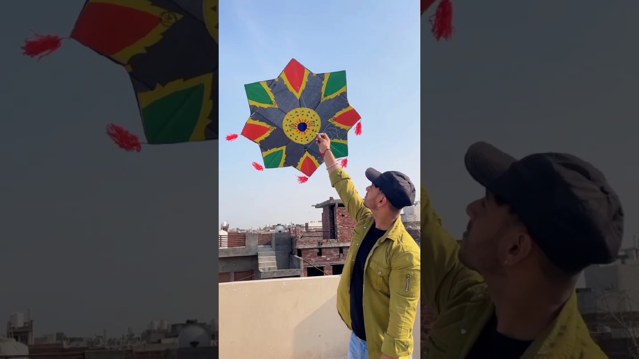 1 Like 👍 For Unique *STAR KITE* ⭐ || Most Expensive Kite 🪁|| Creative Kite 🤩 #kite #patang #kites