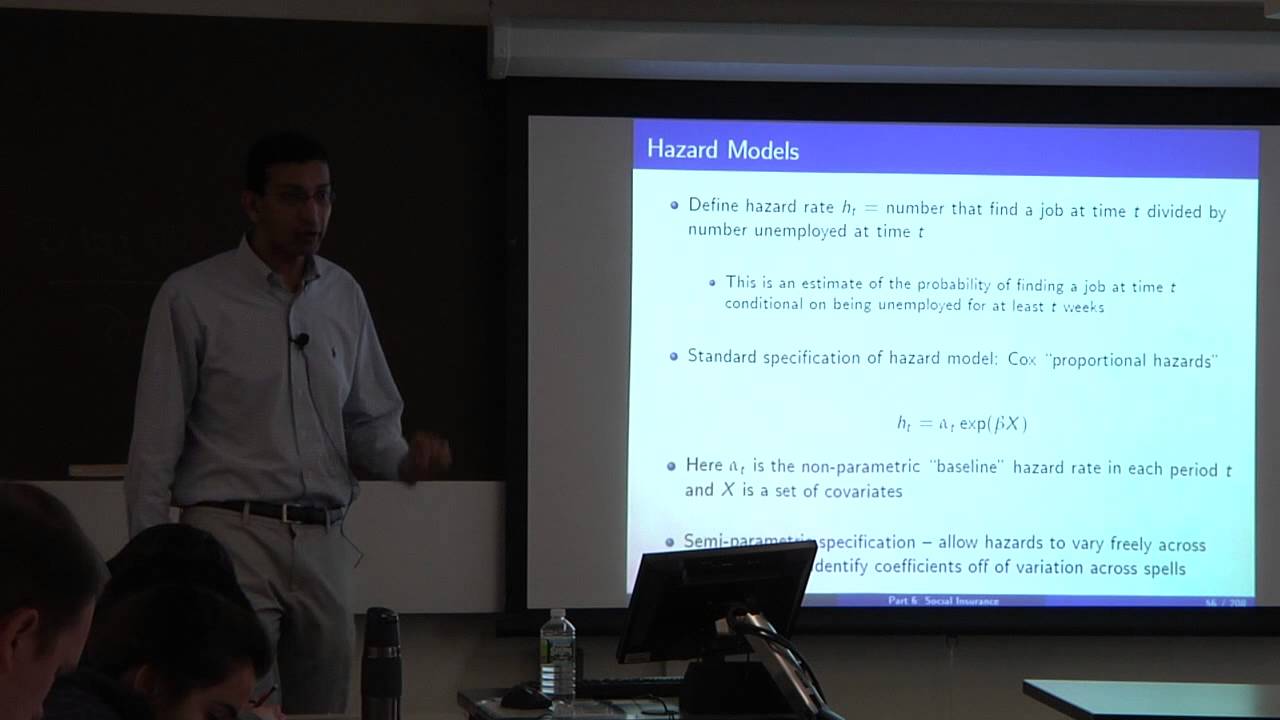 Topic 6: Social Insurance Part 2 | Econ2450A: Public Economics