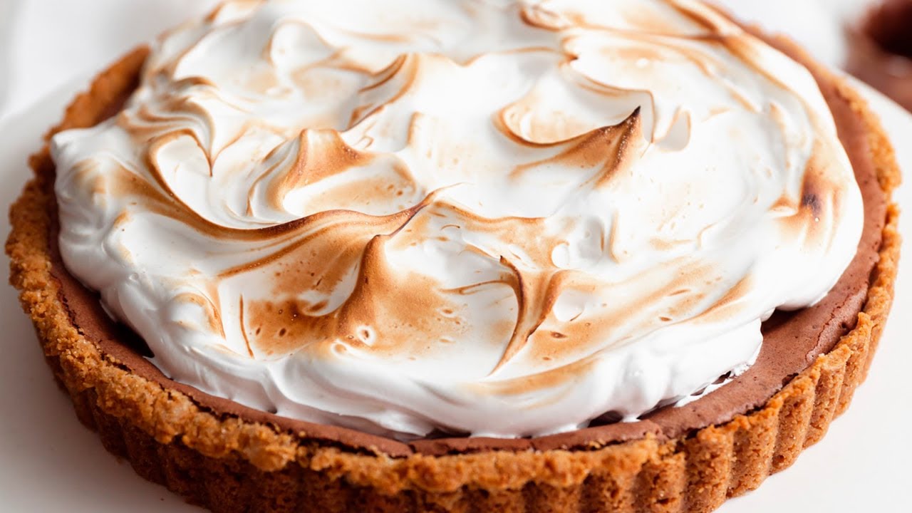 САМЫЙ БЫСТРЫЙ шоколадный ПИРОГ, который понравится вашим гостям | S'MORES PIE