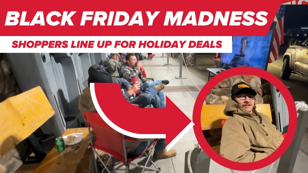 Shoppers nationwide line up for Black Friday 2025 deals