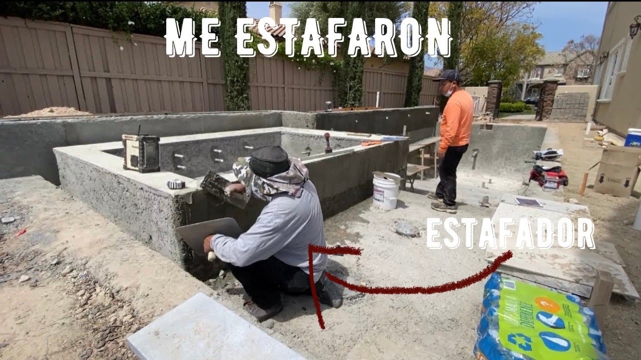 ME ESTAFÓ UN TRABAJADOR! ÚLTIMOS DETALLES EN LA ALBERCA/PISCINA