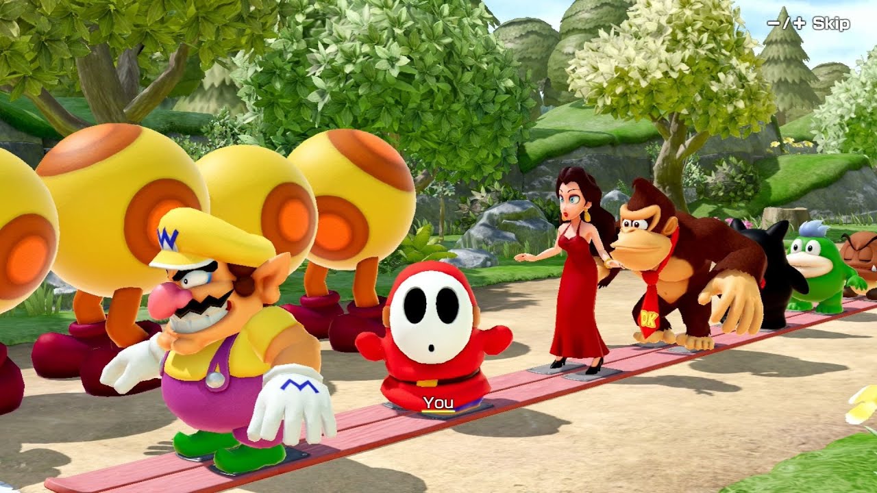 Super Mario Party Jamboree // Full Game Walkthrough (Bowser Kaboom Squad - Shy Guy)