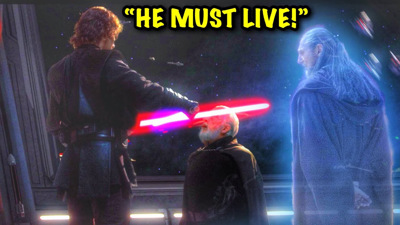 What If Qui Gon STOPPED Anakin Skywalker From Killing Dooku