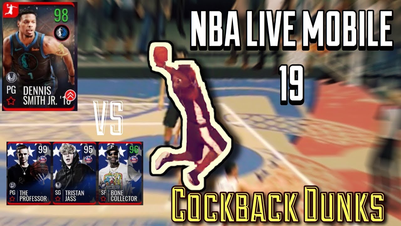 NBA Live Mobile 19 DSJ Dunking Highlights vs T-Jass, Bone Collector, and The Professor